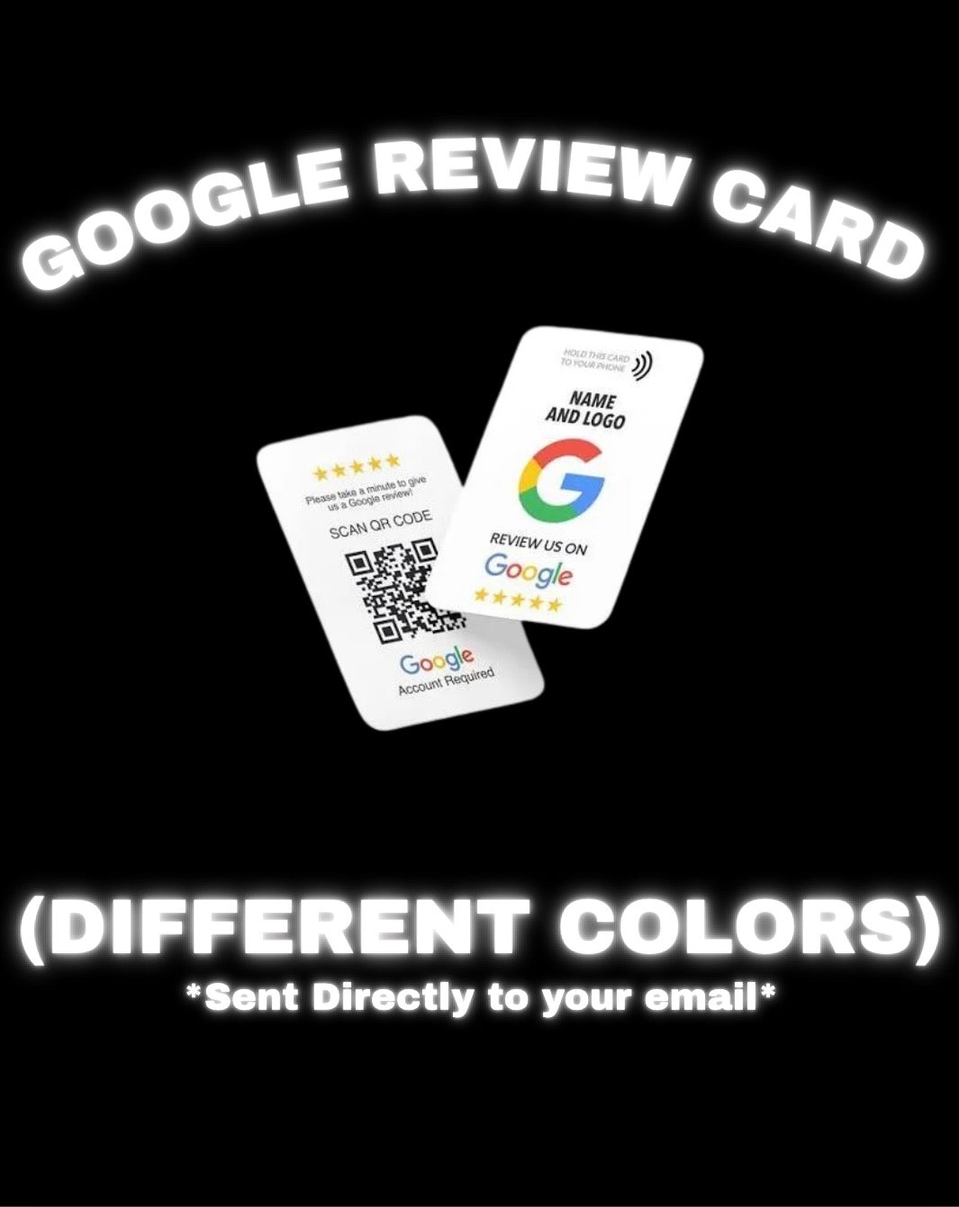 Google Review Card Vendor