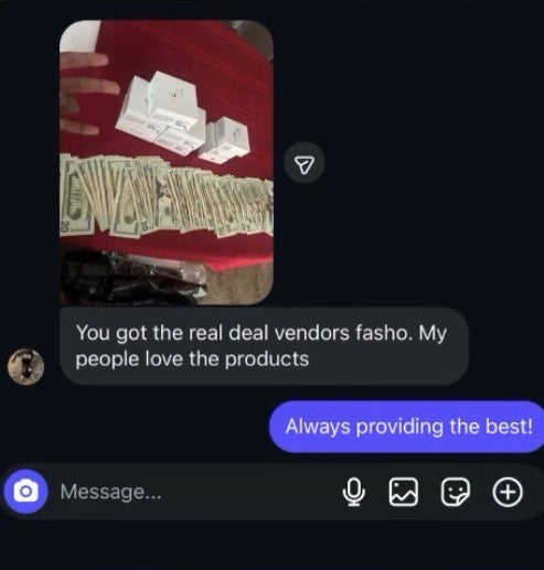 Customer photo